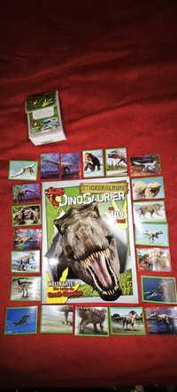 Журнал и 110 наклеек динозавры blue Ocean