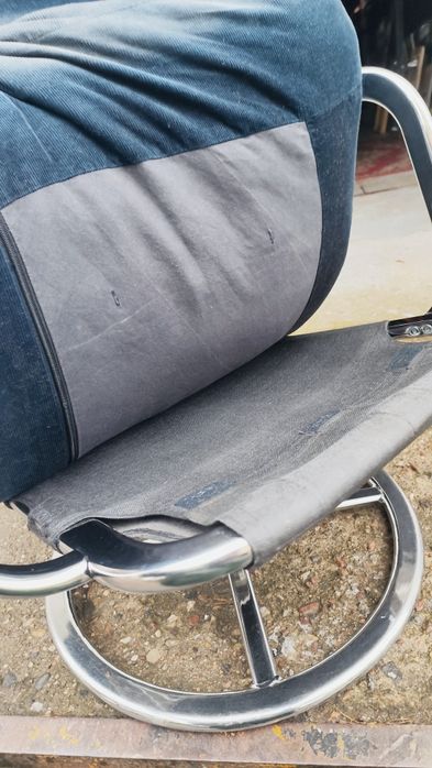 Fotel IKEA Smedsta Bauhaus vintage retro