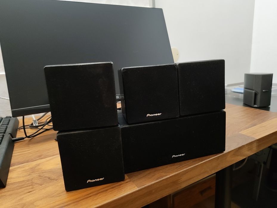 Colunas PIONEER + SUBWOOFER VINTAGE