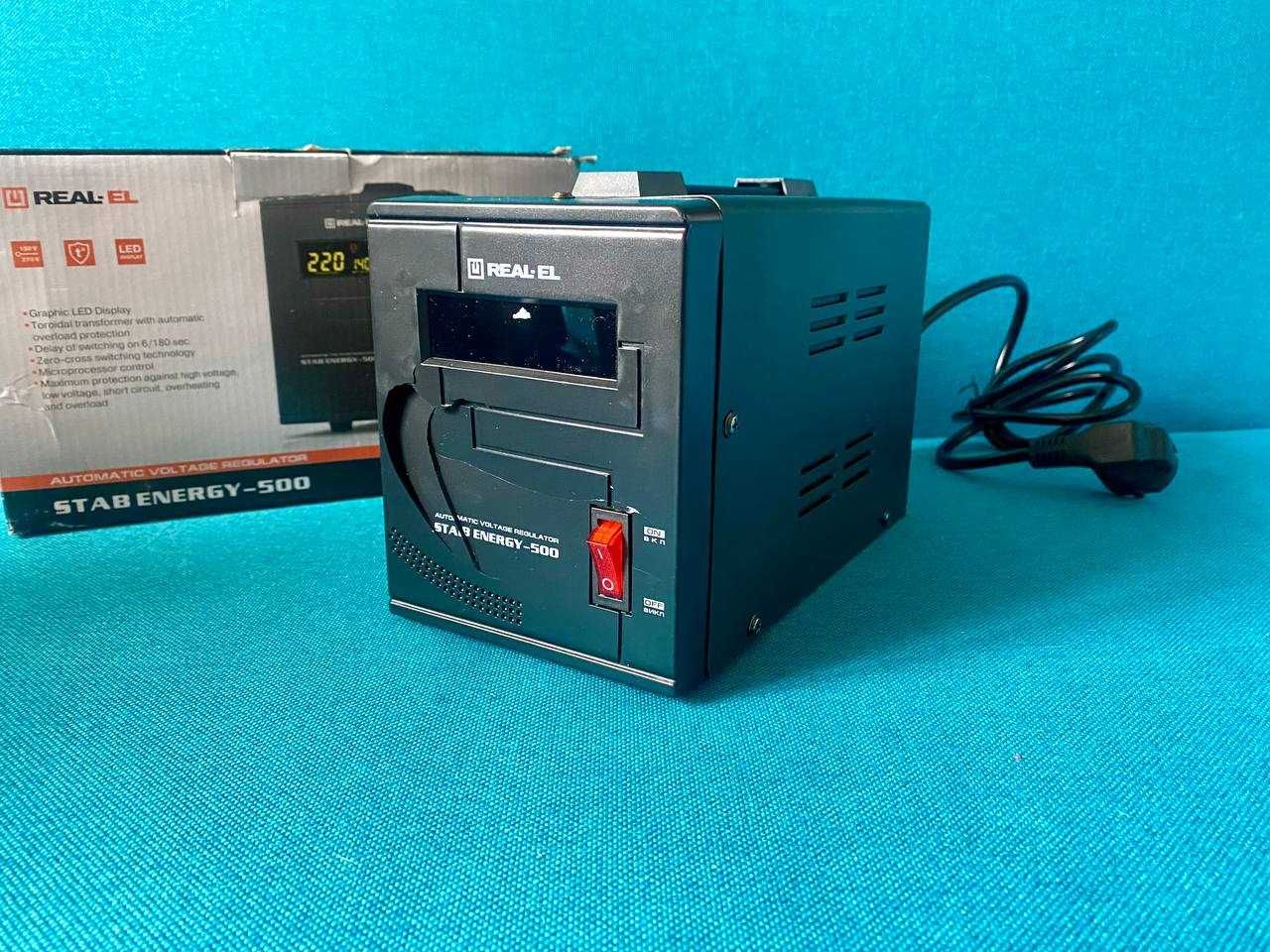 Стабілізатор напруги Real-El Stab Energy-500