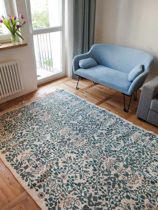 Oryginalny tkany dywan Tunezja 235 x 167 cm splot 20x20 Certyfikat