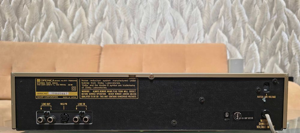 Кассетная дека Optonica RT-7000/SHARP/ made in Japan