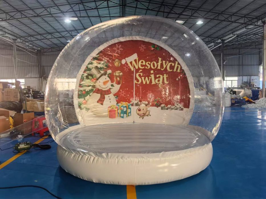 Kolejka świąteczna i spotkanie z Mikołajem