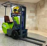 Mini Wózek Widłowy Elektryczny 500kg,MIKANN, Maszt 2,1m, Japan Trak