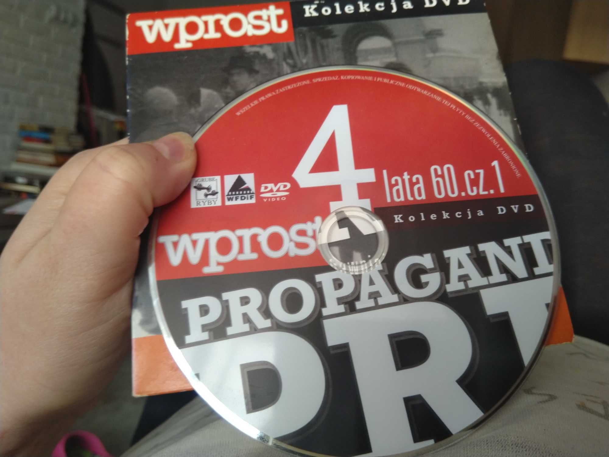 Propaganda PRL-u WPROST Kolekcja dvd płyta 4 lata 60.
