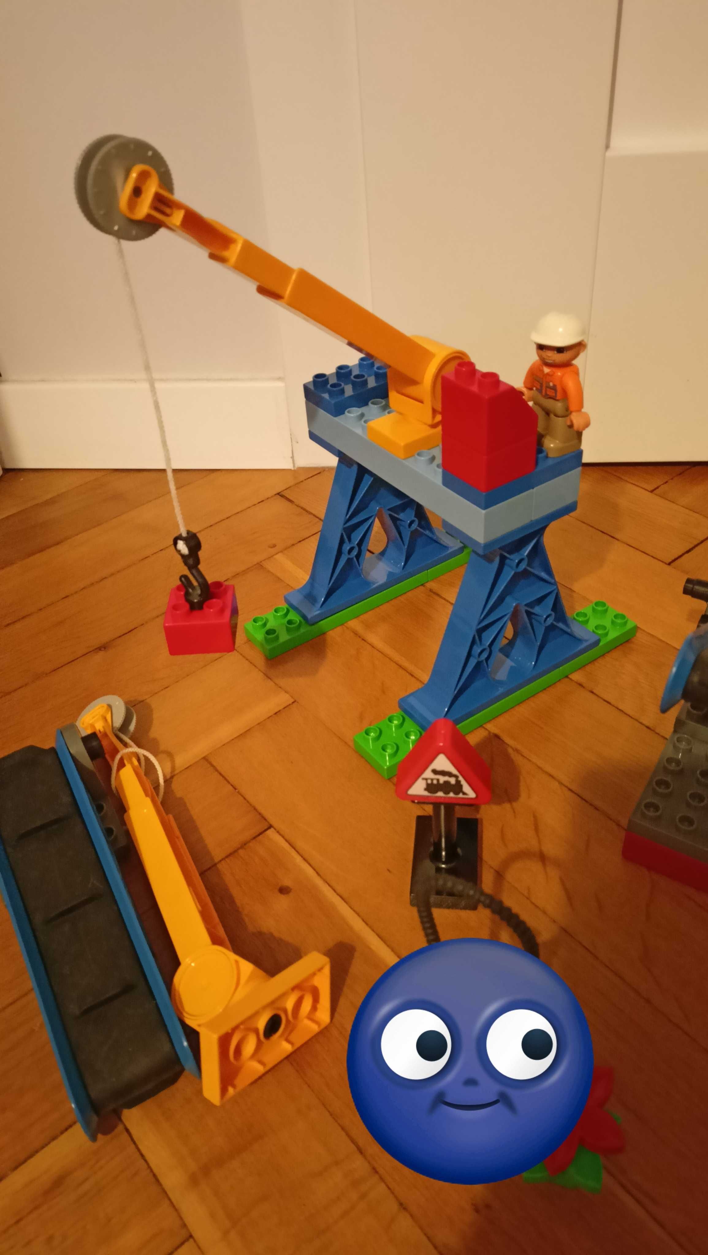 5609 LEGO Duplo pociąg + dużo torów z wiaduktem
