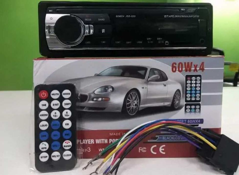 Автомагнітола JSD-520BT з Bluetooth та USB чистий звук