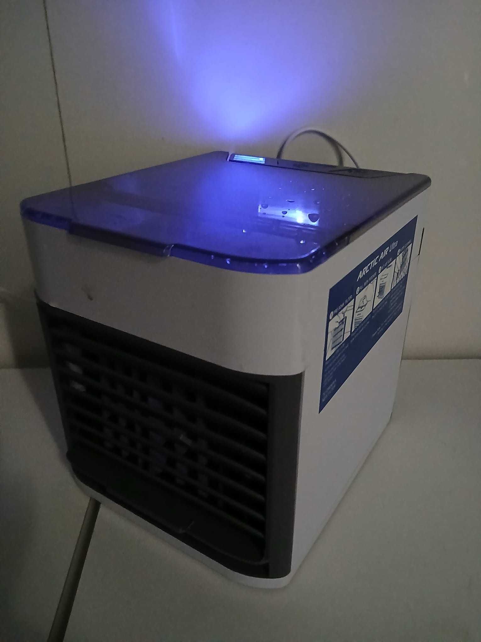 Ventilador e Mini Ar Condicionado a Água ou Gelo (NOVOS)