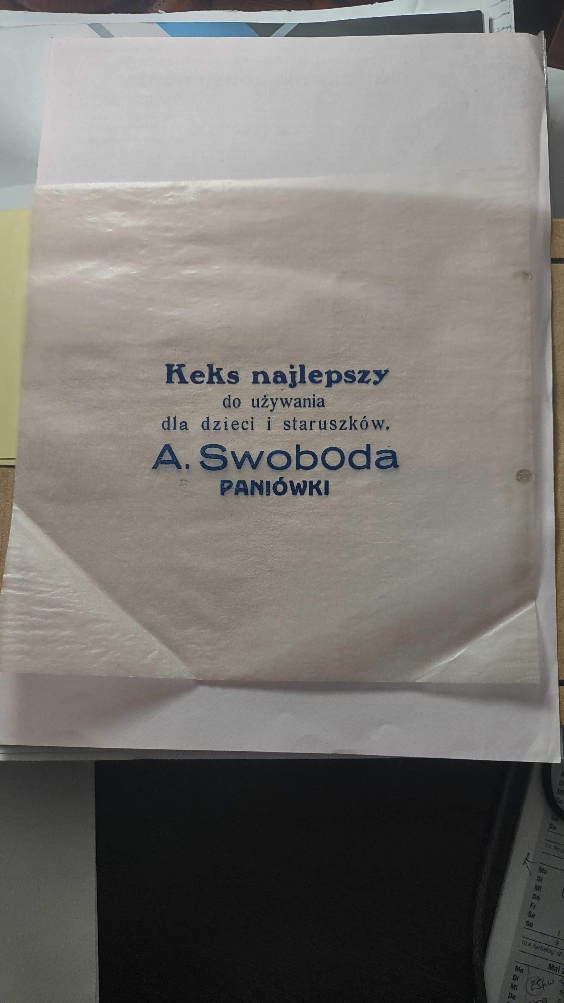 reklamówka papier SUCHAR
