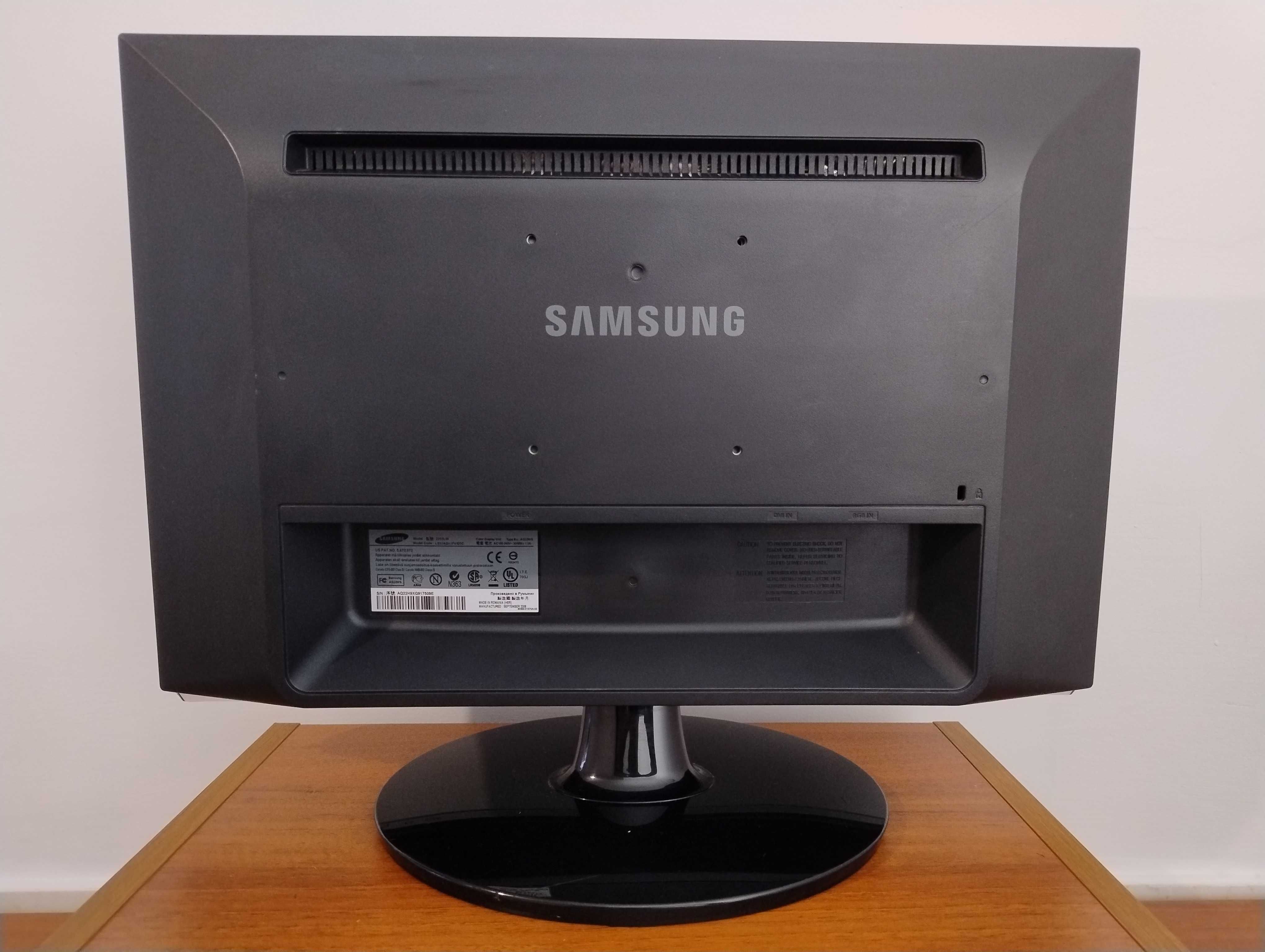Monitor Samsung 2253LW 1680 x 1050 22" DVI VGA LCD