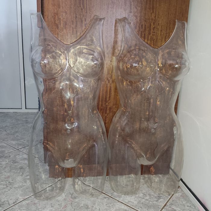 Manequim expositor roupa como novo