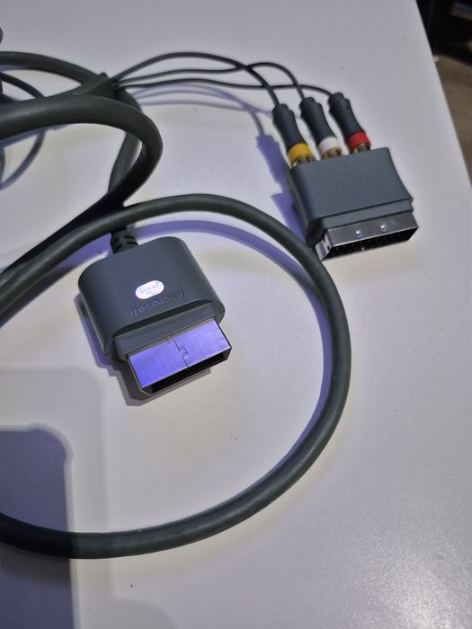 Pad do xbox360 i kabel do tv