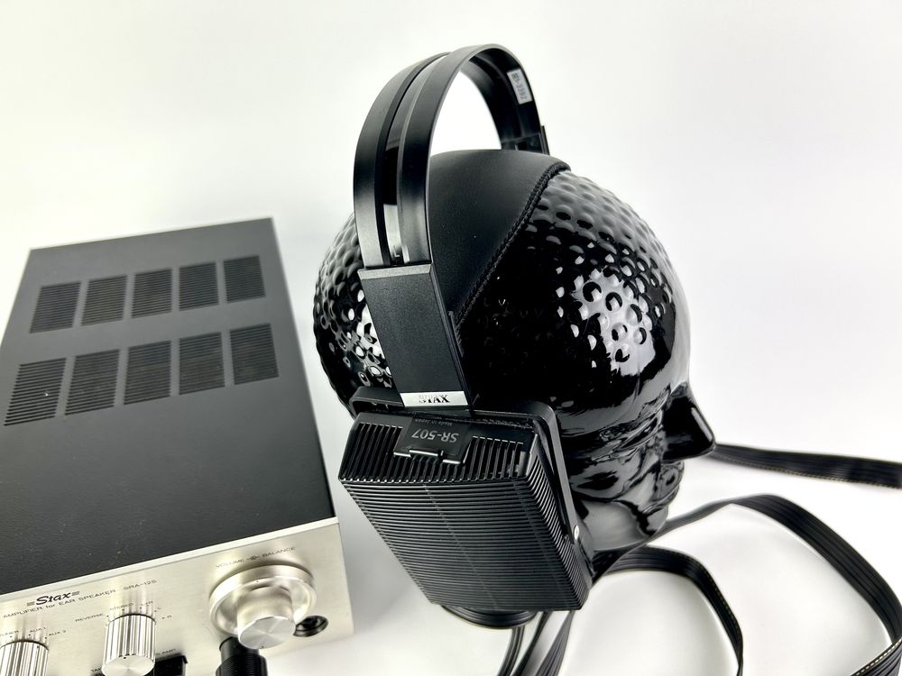 Stax SR-507 słuchawki elektrostatyczne  stax srm-1 mk 2