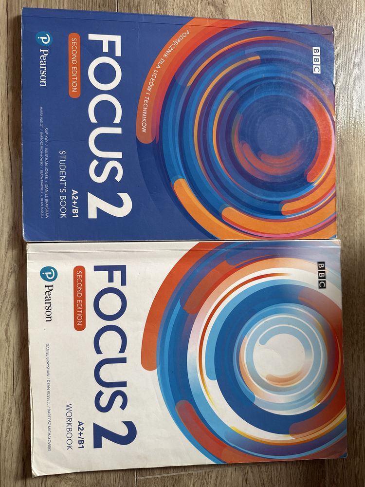 Podrecznik/ ćwiczenia FOCUS 2. Komplet.