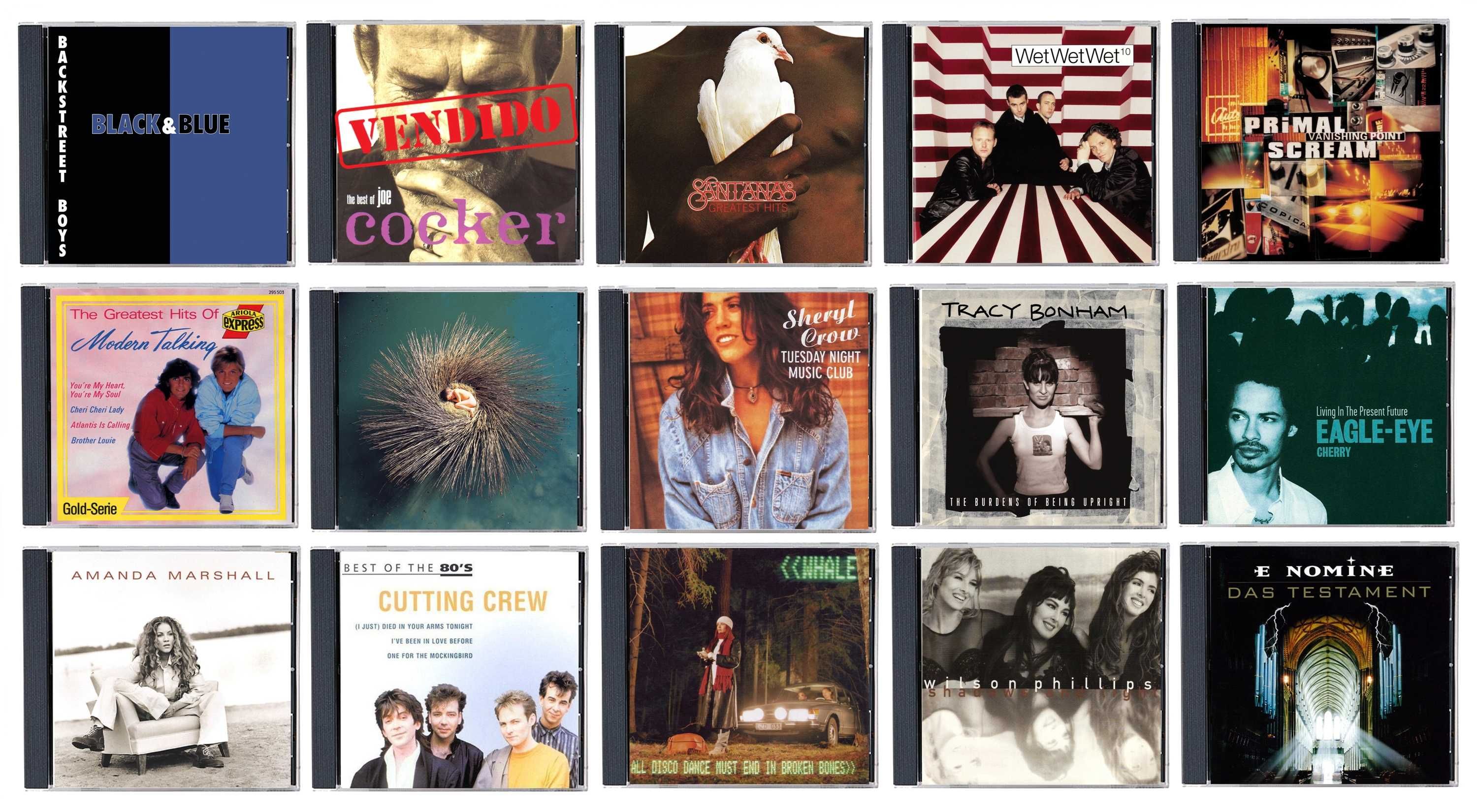 Pop, Rock: Lote de 60 CD's (12)