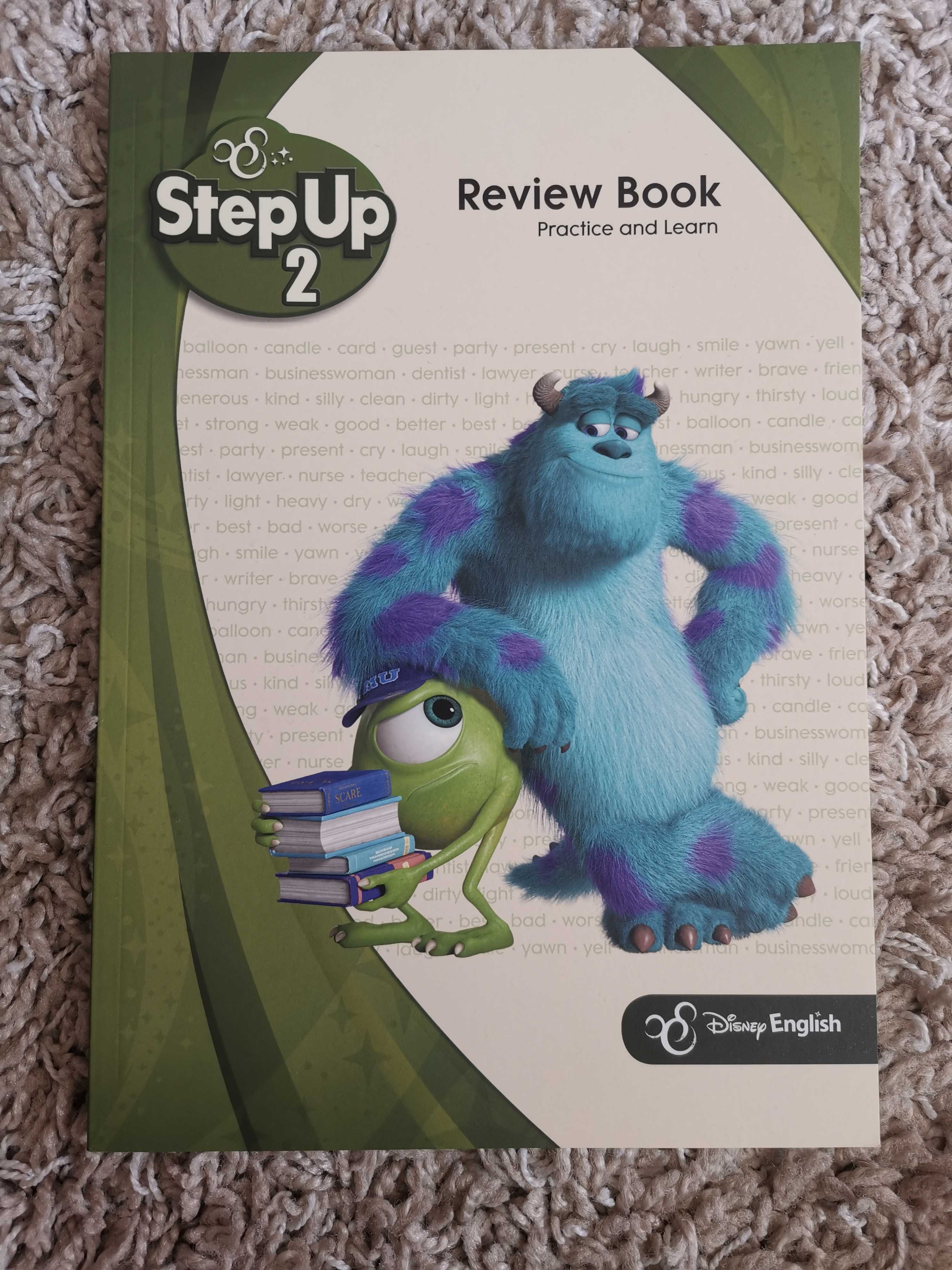 Step up 2 zeszyt ćwiczeń Review book Disney English