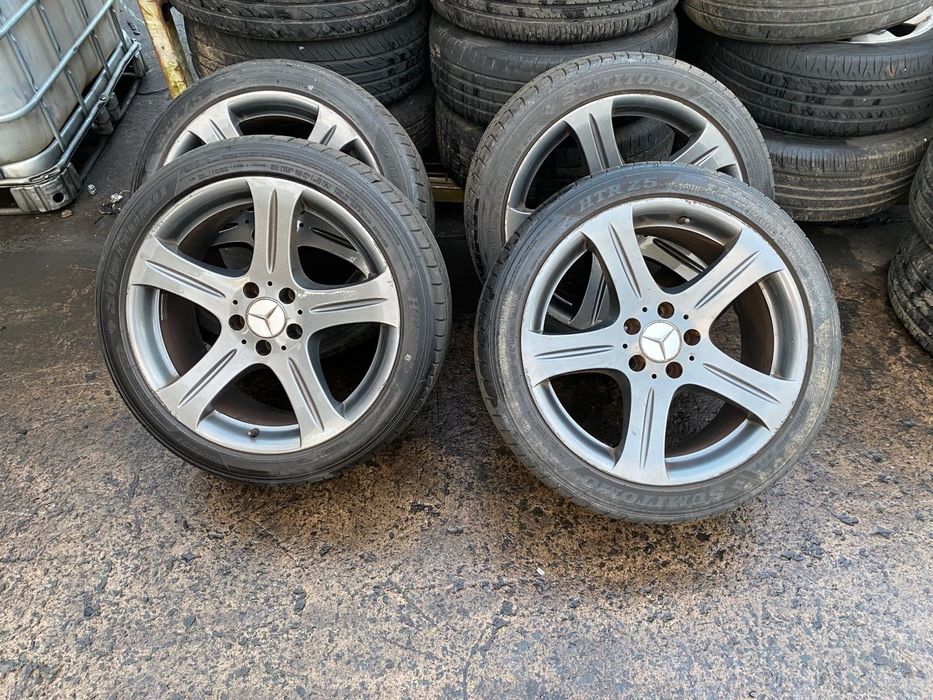 Диски з гумою Mercedes C219, W219 R18 5x112