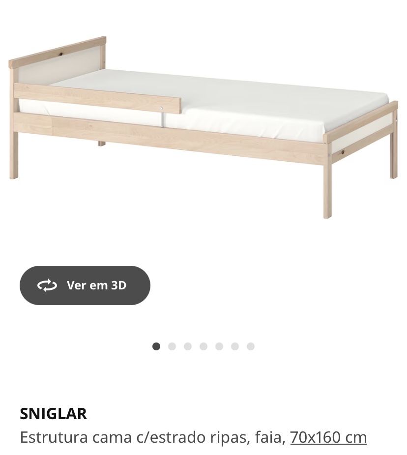 2 Camas Criança IKEA Sniglar