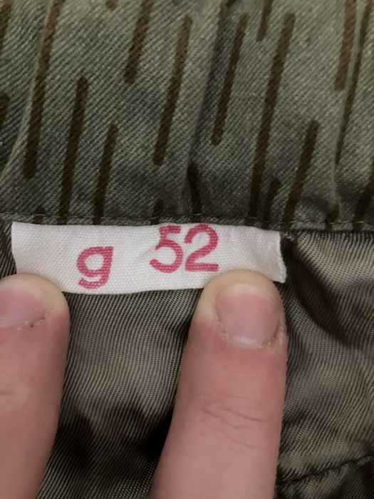 Spodnie NRD/NVA/DDR w kamuflażu strichmuster zimowe