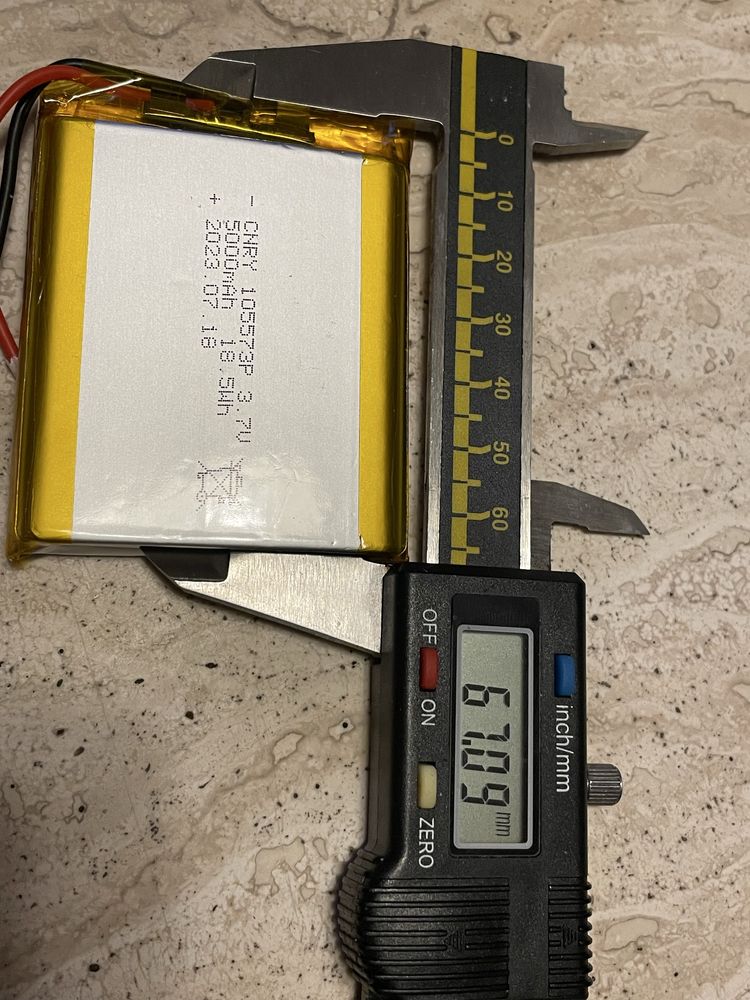 Bateria akumulator Li-Poly 3.7V 18.Wh 5000mAh
