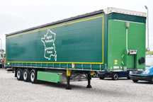 Schmitz Cargobull SCS 24/L  Podnoszony Podgrzewany Dach * Osie SAF * Tarcze * Podnoszona Oś *