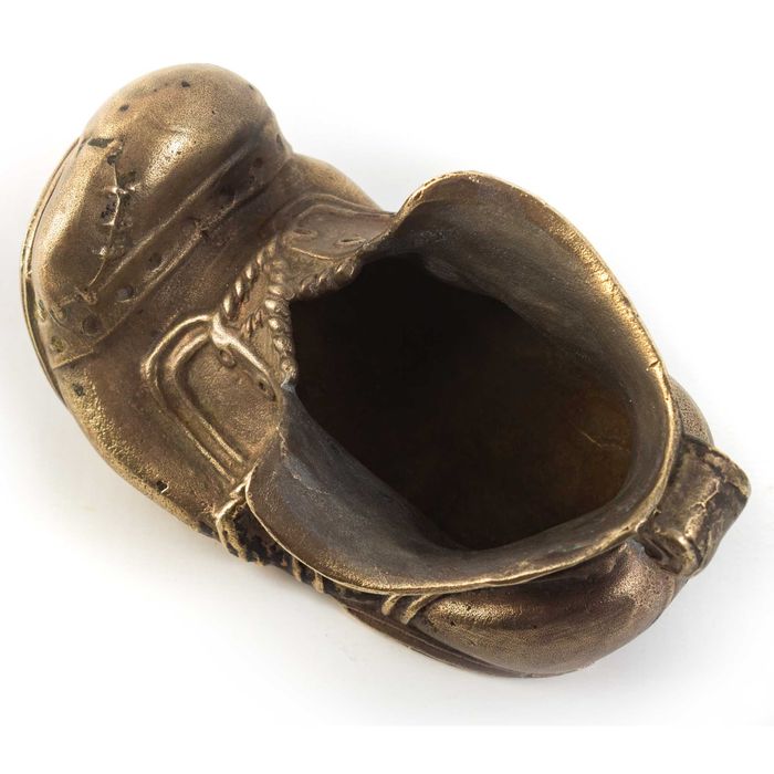 Пепельница башмак бронза, ссср