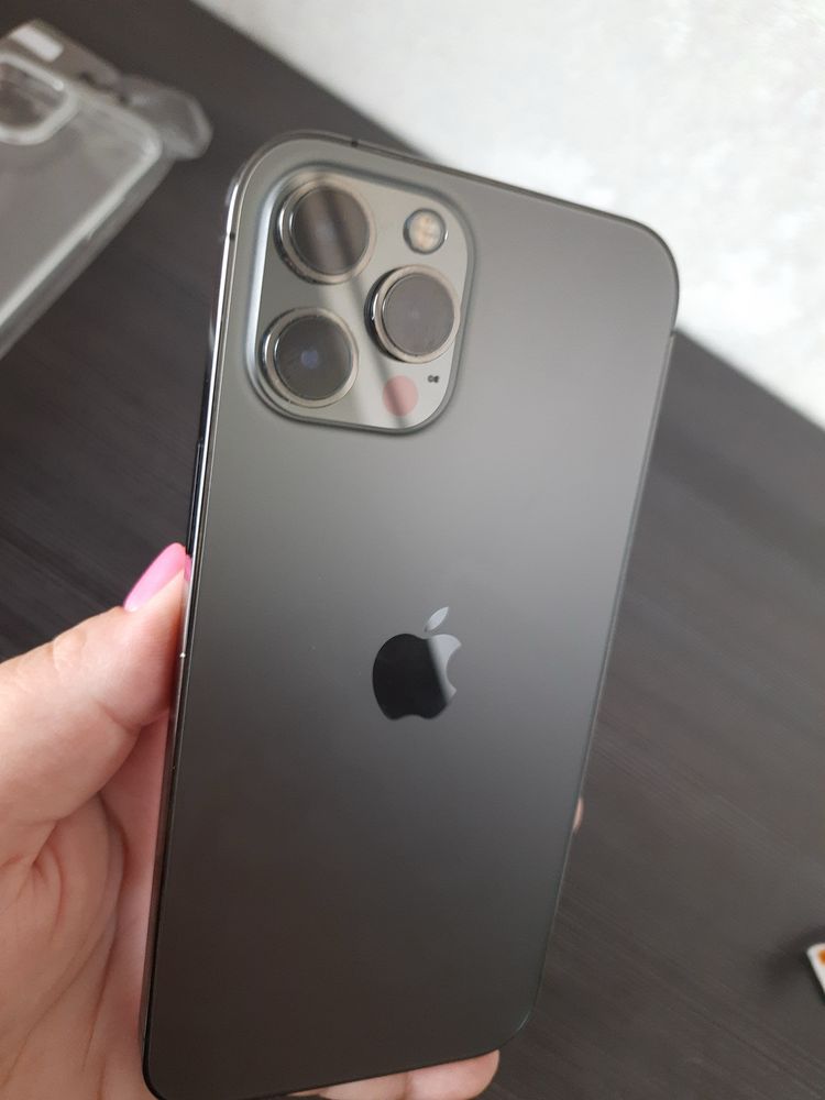 12 pro max 128 ( чохли в подарунок)