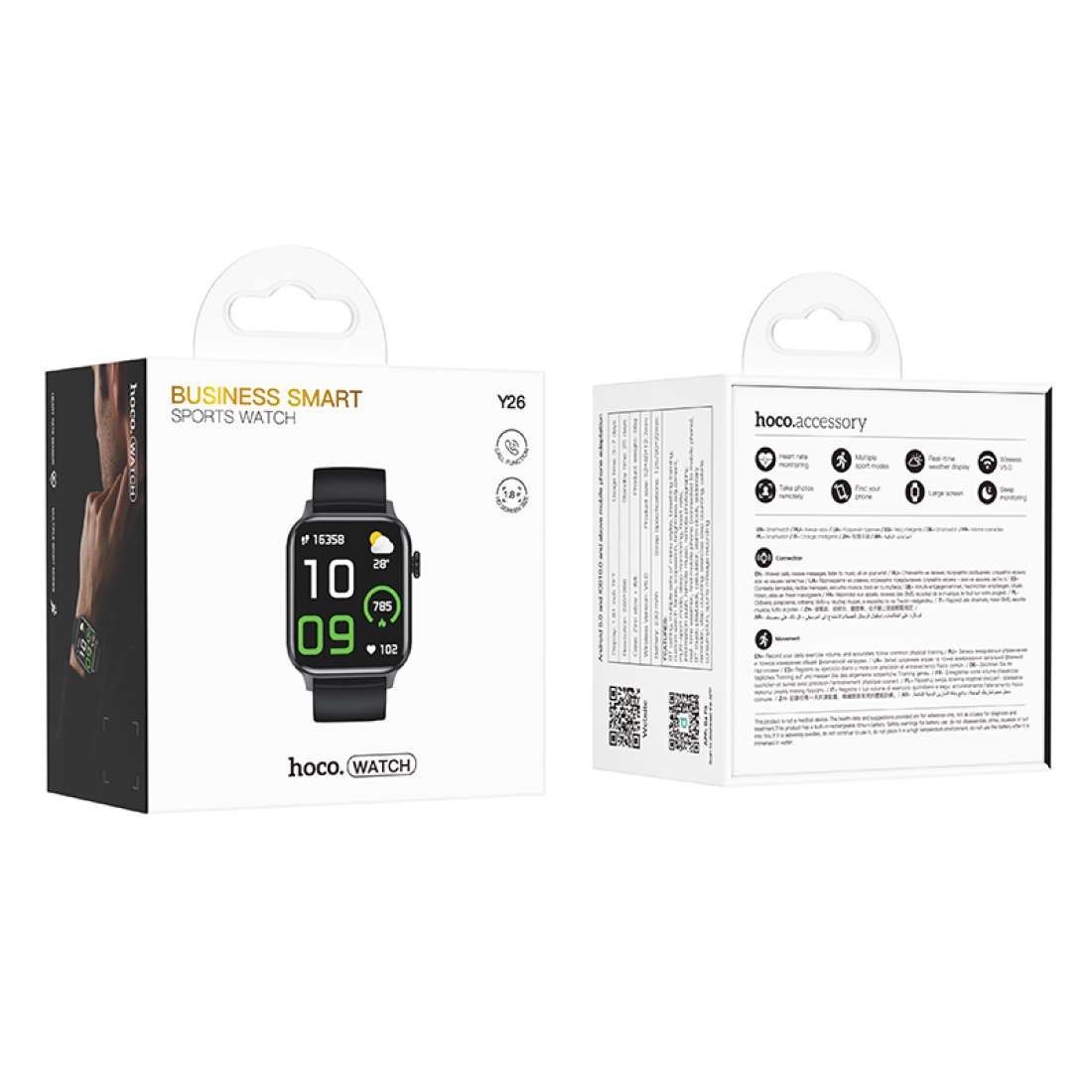 Смарт часы Smart Watch с поддержкой звонков Hoco Y26