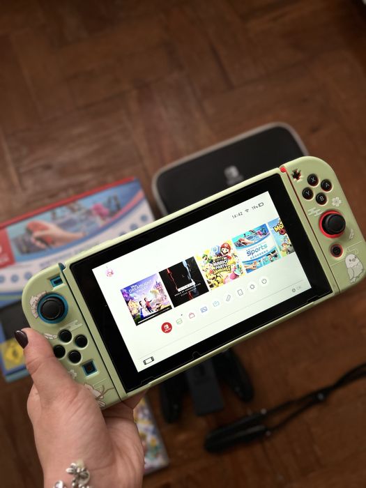 Troco consola switch + acessórios + conta com jogos por consola ps5