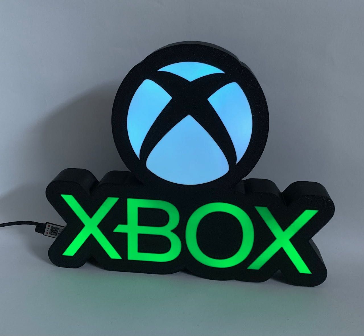 XBOX lampka plafon led RGB komplet z zasilaczem sterowanie BT