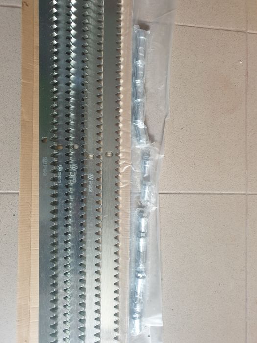 Listwa zębata ocynkowana