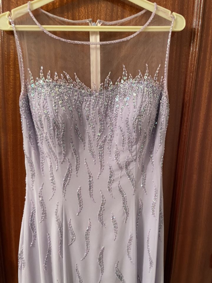 Vestido cerimonia lilas