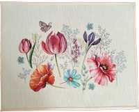Serwetka gobelinowa podkładka w kwiaty 40x50 cm 1002 Fleur