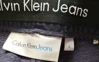 Granatowe spodnie Calvin Klein Jeans
