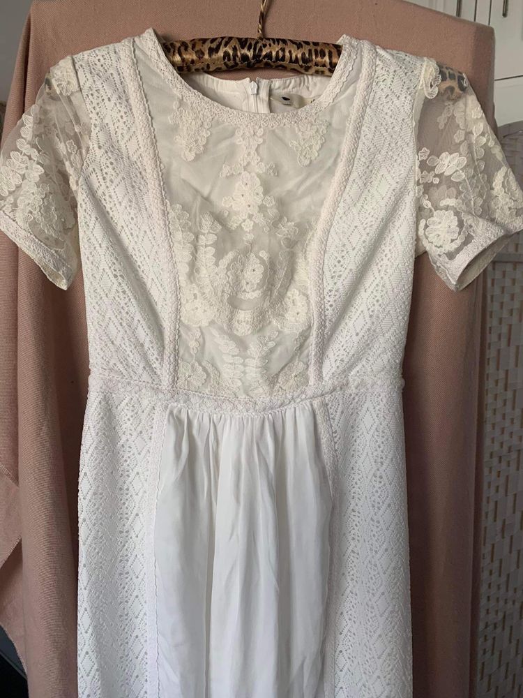 Vestido de Noiva Cerimonia Branco