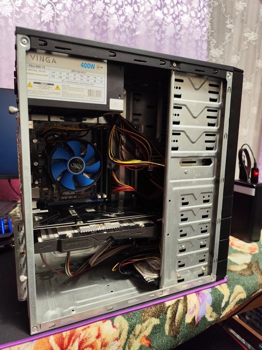 XEON E 3 1230 V2, GTX 1050 TI Asus Rog Strix.