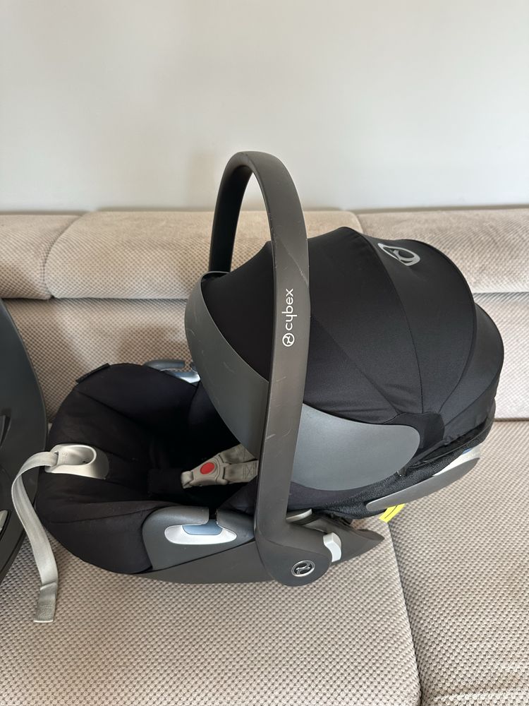 Fotelik samochodowy cybex cloud z i size z bazą obrotowa