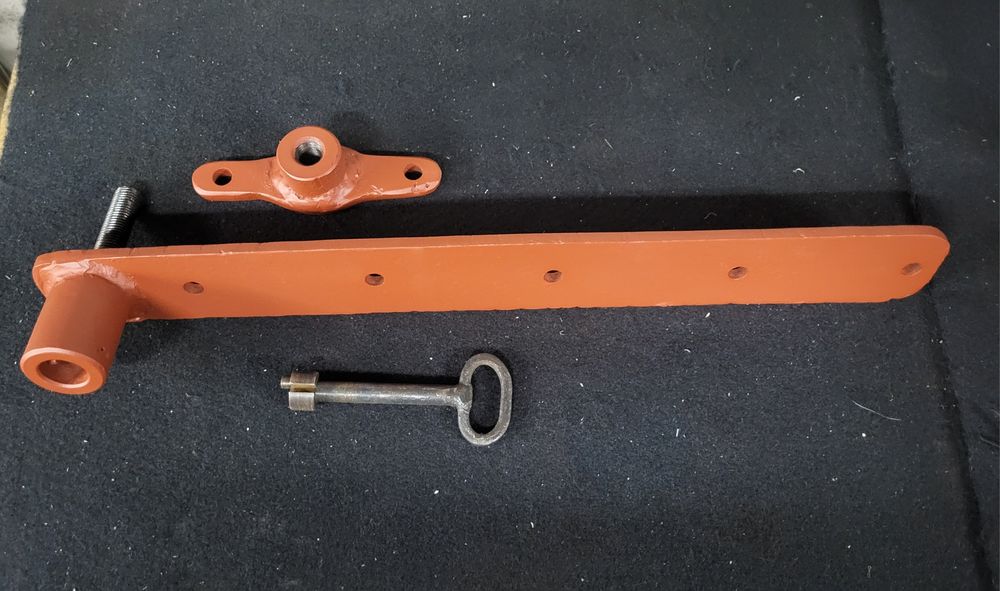 Zamek śruba sztaba do garażu piwnicy altany