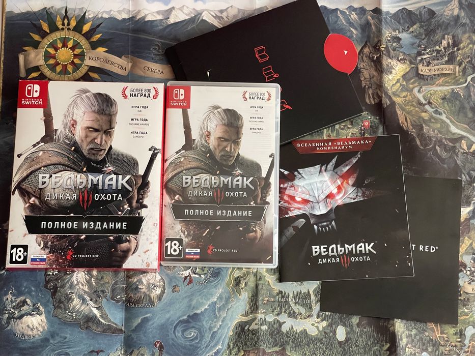The Witcher 3 Wild Hunt complete edition nintendo switch