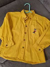 Koszula Disney Myszka Mickey żółta roz 104