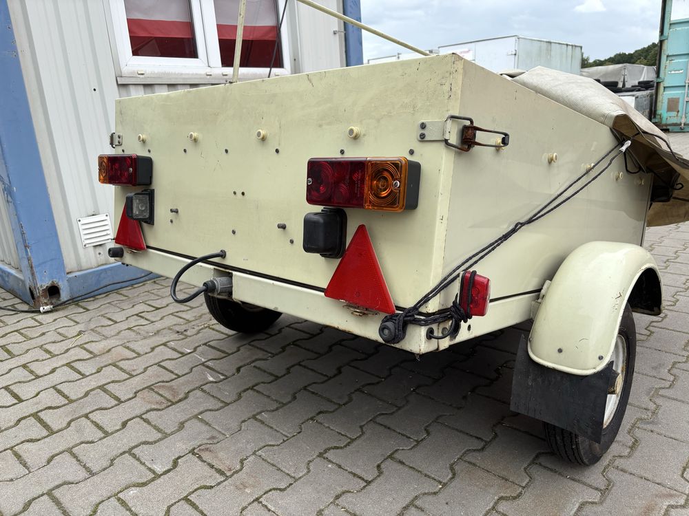 Przyczepka samochodowa trabant maluch ddr