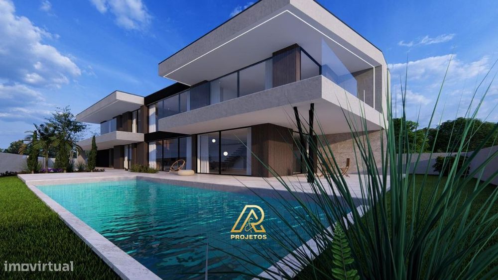Moradia T4 com piscina - Cavaco, Santa Maria da Feira