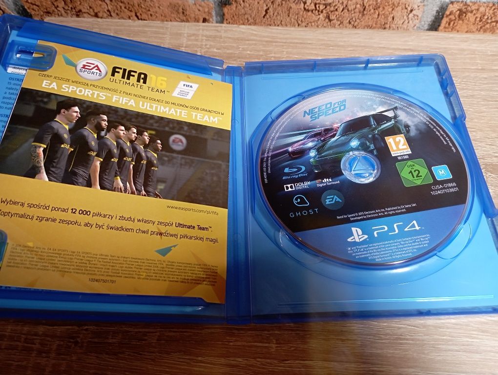 Need for speed. PS4 PL 6/6