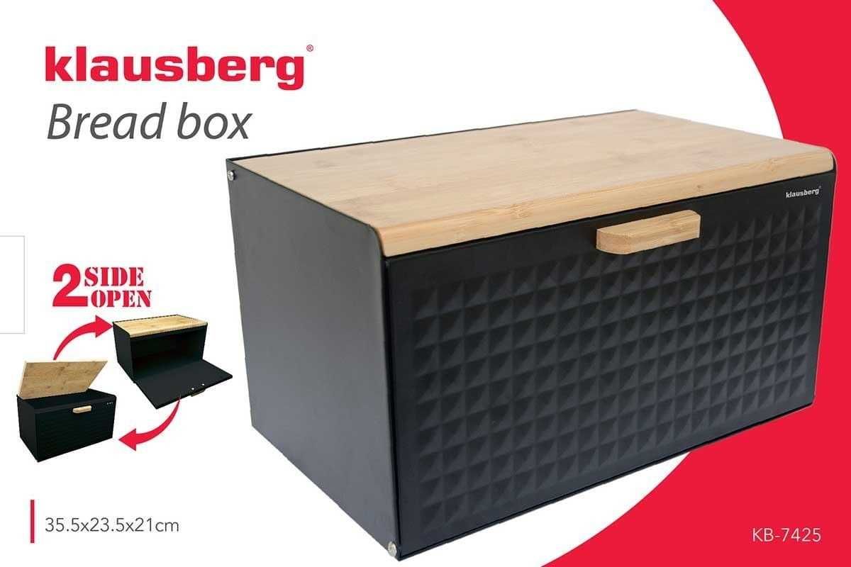 Chlebak KLAUSBERG KB-7425 dwustronnie otwierany