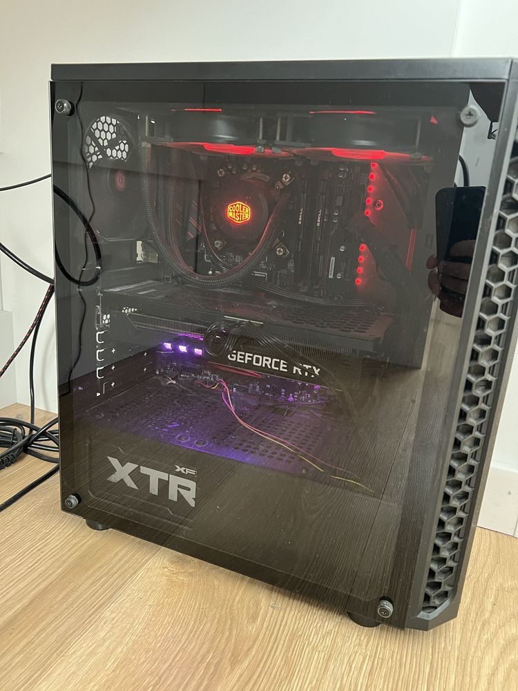Komputer i7-9700k rtx 3070 ti Palit 16gbram 1dysk m2 2dyski ssd