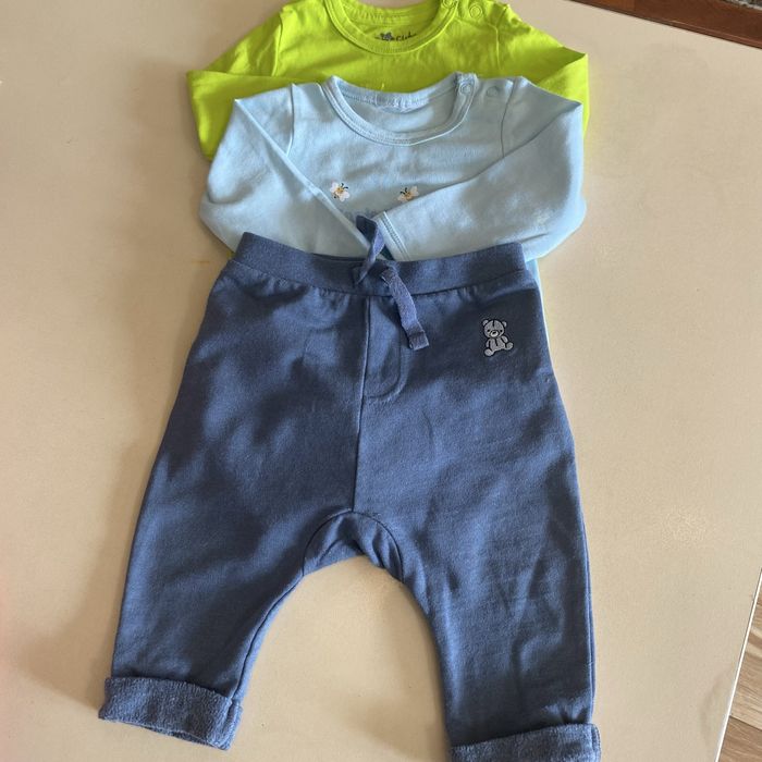 Боді з довгим рукавом + штанці для хлопчика, 3-6 міс