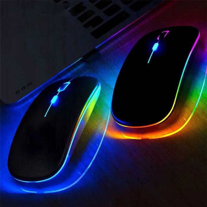 MYSZKA BEZPRZEWODOWA do Komputera LAPTOPA Cicha USB 2.4G + Bluetooth