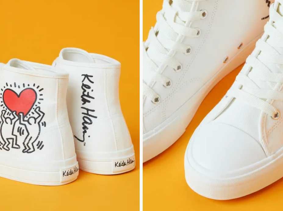 H&M Keith Haring р.45 кеды мужские типа Converse