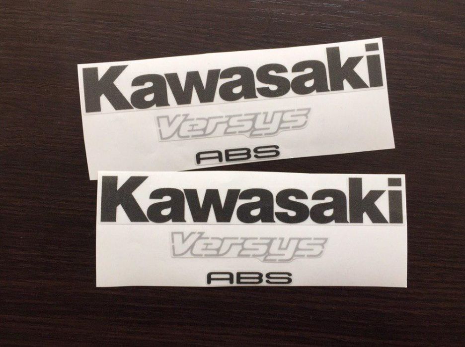 Комплект оригинальных наклеек мотоцикл Kawasaki Ninja ZX6R Versys ER6