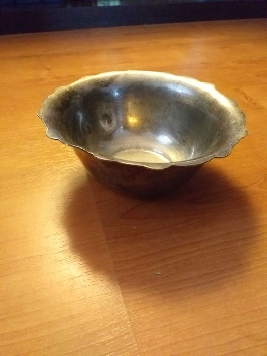 Travessas e taça em Casquinha/Alpaca